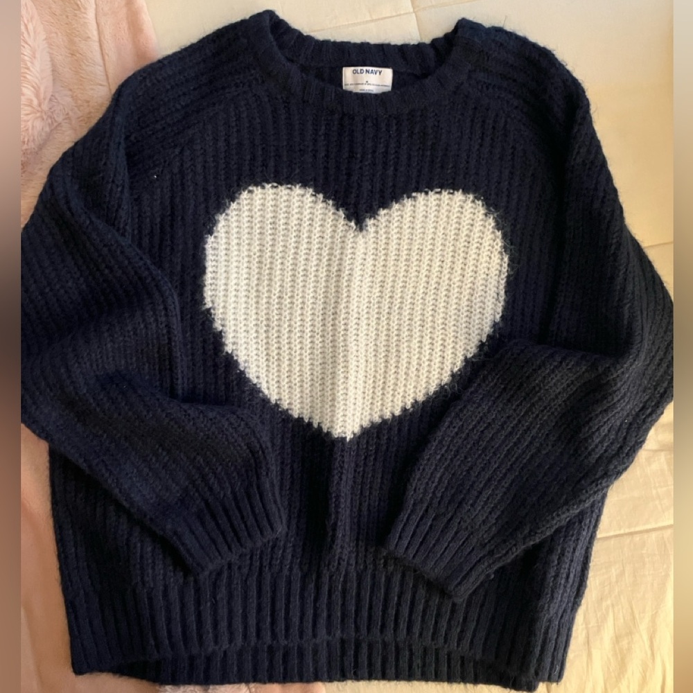 Old Navy Heart Sweater